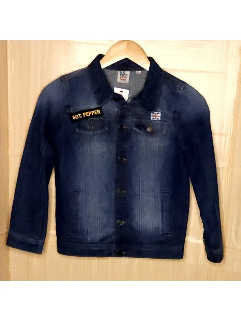 Junk Food Girls New The Beatles Denim Jacket 10-12